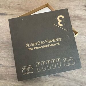 Xceler8 To Flawless Personalize Mixer Kit NIB Makeup